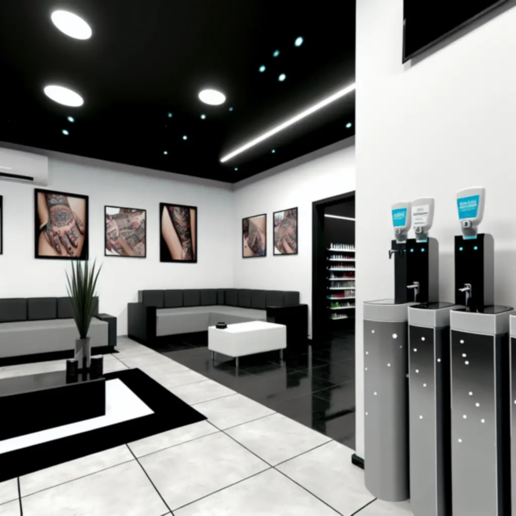 Rendezett és tiszta recepció az Inkartspace tetováló stúdióban