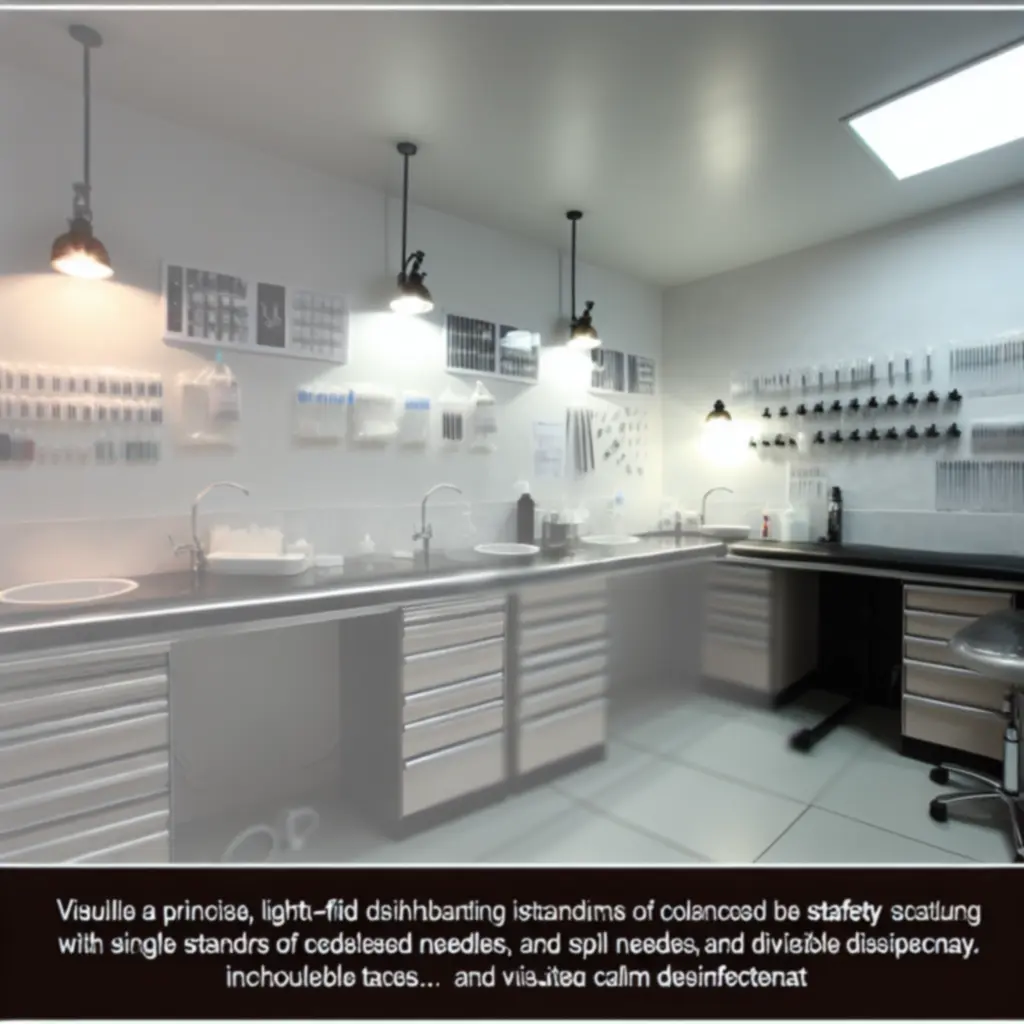 Steril és higiénikus tetoválókörnyezet az Inkartspace stúdióban