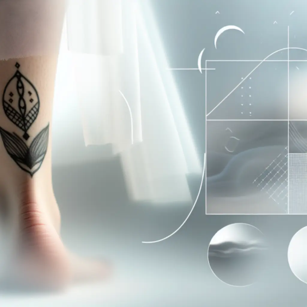 Botanikai watercolor tetoválás